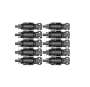 10pcs PV In-line Fuse replaceable holder with Fuse(10*38), 1000v 15A or 20A