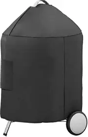 Grill Cover For Weber 57cm Premium Charcoal Grills, Sunlifer Charcoal Bbq Grill, Heavy Duty Waterproof Kettle Grill Cover, Fade And Uv Resistant, Comp