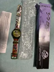 Dinosaur WristWatch,Vintage 1997 3D STEGO The Lost World Jurassic Park.. NIB