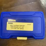 Irwin Hanson Bolt Extractor Set