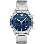 EMPORIO ARMANI 紳士時尚三眼計時腕錶(AR11306)