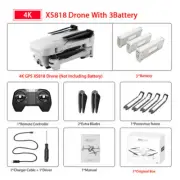 Zen Mini GPS Drone with 5G Wifi FPV 4K HD Dual Camera Optical-Flow RC Quadcopter