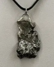 Aletai Meteorite Pendant, 12.38 Grams, COA, Astronomy Gift, Authentic Meteorite