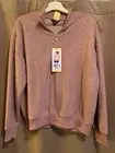 Buffalo David Bitton Women's 1/4 Zip Sweater - Size Small - Mauve #1484918