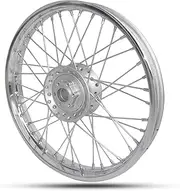 AEspares Compatible With Royal Enfield Bullet 500 CC Thunderbird Front disc brake wheel rim 19"