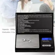 Weigh Gram Scale Digital Pocket Scale,1000g by 0.1g,Digital Grams Scale, Food