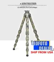 Leofoto Ranger LS-365CEX Full Camo Leveling Base Tripod