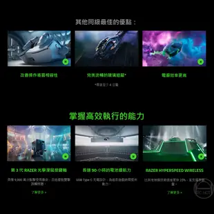 RAZER 雷蛇 DEATHADDER 煉獄奎蛇 V3 Pro FAKER EDITION 無線滑鼠 人體工學設計