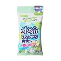 在飛比找蝦皮商城優惠-日本冰涼爽快濕紙巾18枚（青蘋果）