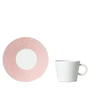 Bernardaud Ecume Rose Tea Cup and Saucer