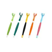 Dog Toothbrush Multi-Angle Three Sided Pet Cat Mouth Oral Care Teeth Cleaning