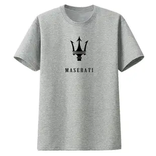 瑪莎拉蒂Maserati車友會4S店工作服汽車維修工作服夏裝短袖圓領T恤衣服