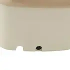 (Khaki EU Plug)Portable Washing Machine Mini Foldable Washer 8.5L Deep.
