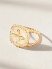 [Pascale Monvoisin] Pascale Monvoisin - Bowie N°2 9-karat Gold, Moonstone And Opal Ring - 7 7 Gold