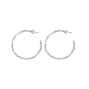 Aurelia Earrings with Hoops - Sterling Silver Jewellery - Shiny Finish - Shop Handmade Earrings Australia