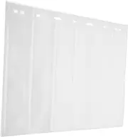 jojofuny 10 Sheets Transparent Stamp Storage Pages Coin Collectors Album Reusable and Erasable Stamp Protectors No Outer Shell