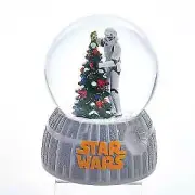 Star Wars™ Stormtrooper Decorating Christmas Tree Musical Water Globe SW8162 w