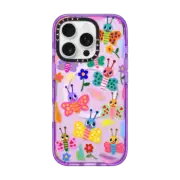 iPhone 16 Pro Impact Case MagSafe Compatible Butterflies