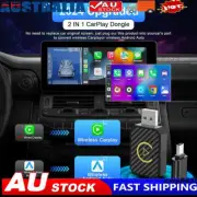 Mini USB 2-in-1 Wireless CarPlay Adapter Dongle For iPhone Apple Android﹤Carplay