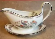Kutani Crane Wedgwood Gravy Boat - NEW WITH TAG