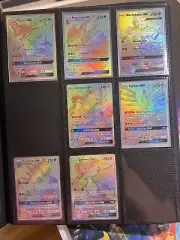 Pokémon LOST THUNDER - Near Complete Set 99% - GX Full Art Trainer Hyper Cards