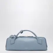 [Alaïa] Le Teckel blue leather clutch One size Light blue