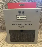 Hunter Unisex Original Half Cardigan Glitter Rainbow Boot Sock, Size XL - NIB