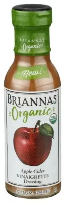 BRIANNAS - Organic Apple Cider Vinaigrette Dressing - Certified Kosher & Organic
