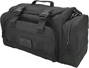 APRILBAY Tactical Duffel Bag Gym Bag for Men Large Travel Hiking & Trekking Sports Bag Camping Hunting & Fishing Bag Super Quality & Durable, Black, 40L, Outdoor Duffle Bag