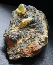 Very Nice Luster Quality Beautiful Natural Color Sphene Specimen 305Cts