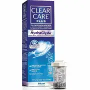 Clear Care Plus with HydraGlyde Cleaning & Disinfecting Solution 12 Oz Pack of 6