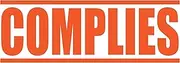 Complies Self Inking Rubber Stamp - Refillable Stampers for Office - Business, Accounting, Bookkeeping, Coding, Legal, Notary, Work, Ordering, Inventory Stamps