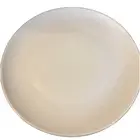 White Ceramic Dinner Plates Set of 4 Serving Dinnerware Dishes (10 Inches)