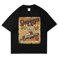 在飛比找蝦皮購物優惠-Bridge garage24H Tshirt 黑色短袖男女