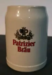 Vintage Patrizier Brau Stoneware German Beer Stein Mug 0.5L SOHM ~355 Handmade