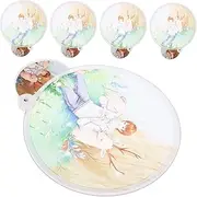 Alipis Sets Summer Essential Classic Hand Fan Foldable Circular Fan Lightweight for Boys and Girls Adults Japanese Style Pcs