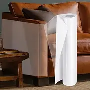 sourcing map Anti Cat Scratch Furniture Protector, 1 Roll 118" x 15.8" Single-Sided Sticky Couch Protector from Cat Claws, Clear Protectors from Cats Scratching for Sofa Corners, Walls, Doors