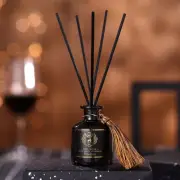 Aroma oil ceramic reed diffuser with rattan stick FIREFREE Scented Essential Oil