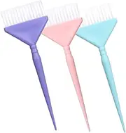 Beaupretty 3pcs Hair Dye Brush Set Soft Bristle Applicator Brushes for Application Handle for Home Includes
