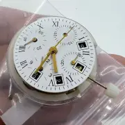 Asian Automatic Chronograph 7750 Movement Black Calendar at 4.5 with Second Hand