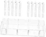 COHEALI 1 Set Data Cable Storage Box Cable Compartment Organizer USB Cable Charging Cable Organizer Cable Storage Organizer Clear Cable Organizer Clear Cable case Electronic Data Line
