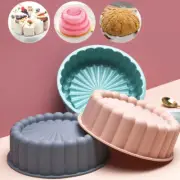 Cake Pan Round Silicone ,Cakes Pan Sponge Flan Mold Baking Pan Silicone Molds