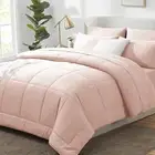 Pink Comforter Full Size 7 Pieces Blush Pink Comforter Set Full Size Bed in a Ba