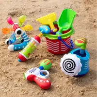 在飛比找蝦皮購物優惠-toyroyal皇室宝宝沙滩玩具玩沙水枪沙铲套装挖沙玩具加厚