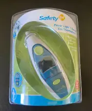 Safety 1st Fever Light 1-Sec. Reading Ear Thermometer - NEW Sealed Free Shipping