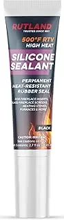 Rutland 500°RTV High Heat Silicone (Black) 2.7 Oz. Tube