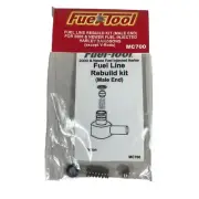 Fuel Tool Male End Fuel Line Rebuild Kit MC700 Harley Davidson w/Delphi EFI