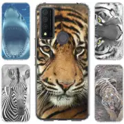 For TCL 30XE 5g 40XE 30V 20XE 20A ShockProof TPU Phone Case+Tempered Glass-ROR
