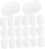 MAGICLULU 20pcs Reusable Baking Nozzle Converters Lightweight Piping Bag Couplers for Easy Cake Decorating for Beginners Professionals for Cookies Muffins and More