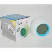Kids Alarm Clock LED Digital Clock 7 Color Changing Night Light Bedside caidT